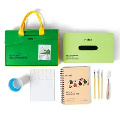 HIMI - Set Gouache 72 Colores 12g con Maletín + 6 Accesorios