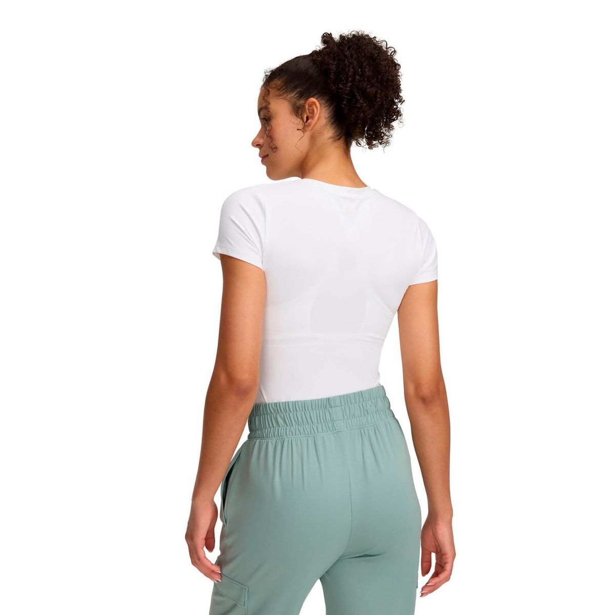 UNDER ARMOUR - Polera Manga Corta de Training Mujer Meridian Core Blanco UNDER ARMOUR