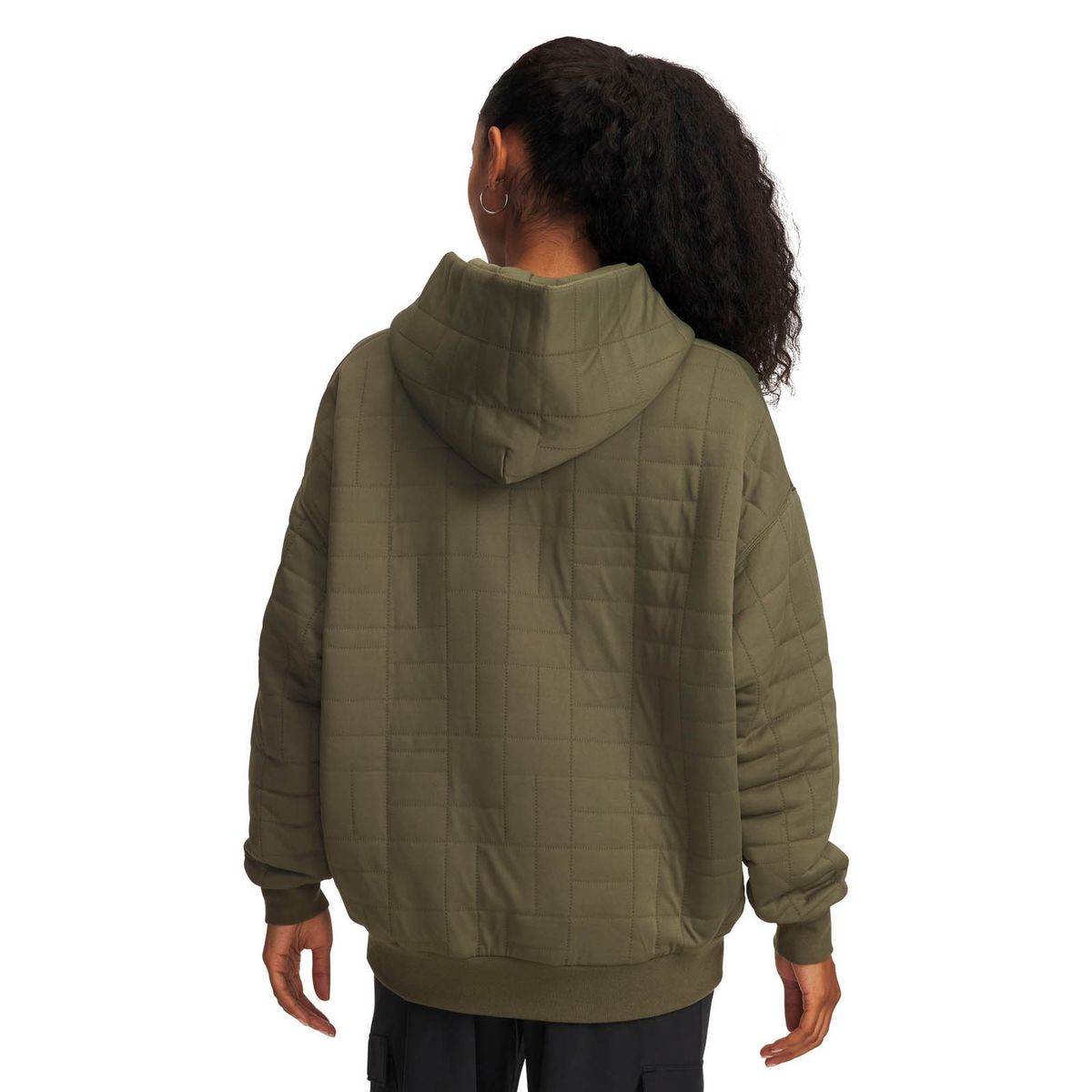 UNDER ARMOUR - Polerón Lifestyle mujer Unstoppable Fleece verde UNDER ARMOUR