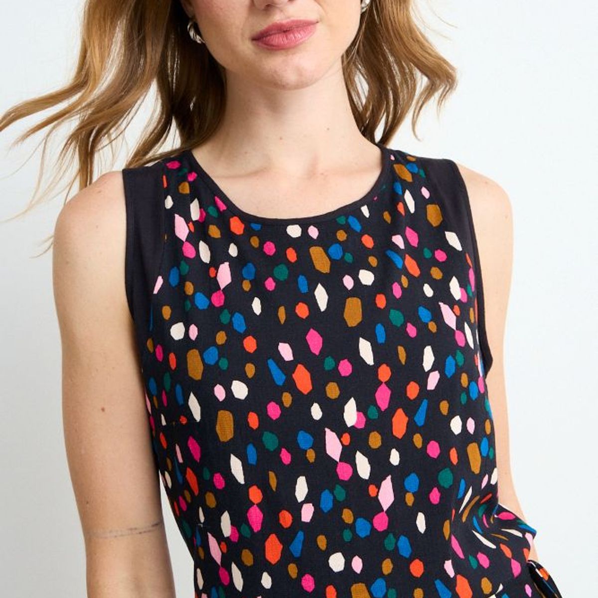 IO - Polera Fantasia Mujer Negro Io