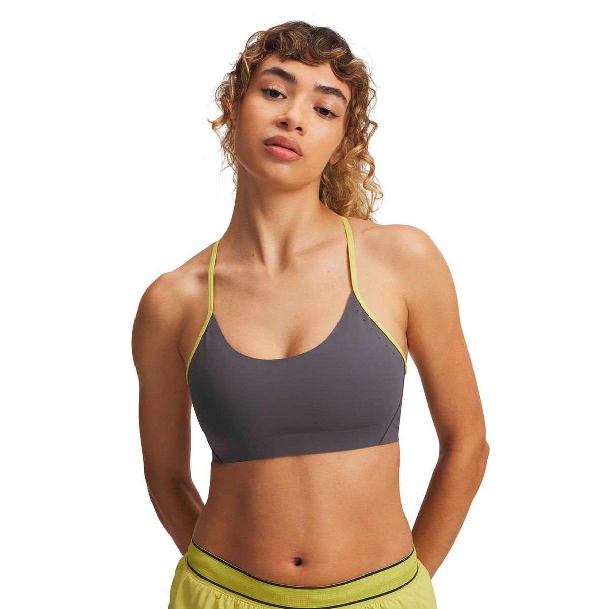 UNDER ARMOUR - Peto Training para mujer Halo bonded gris UNDER ARMOUR