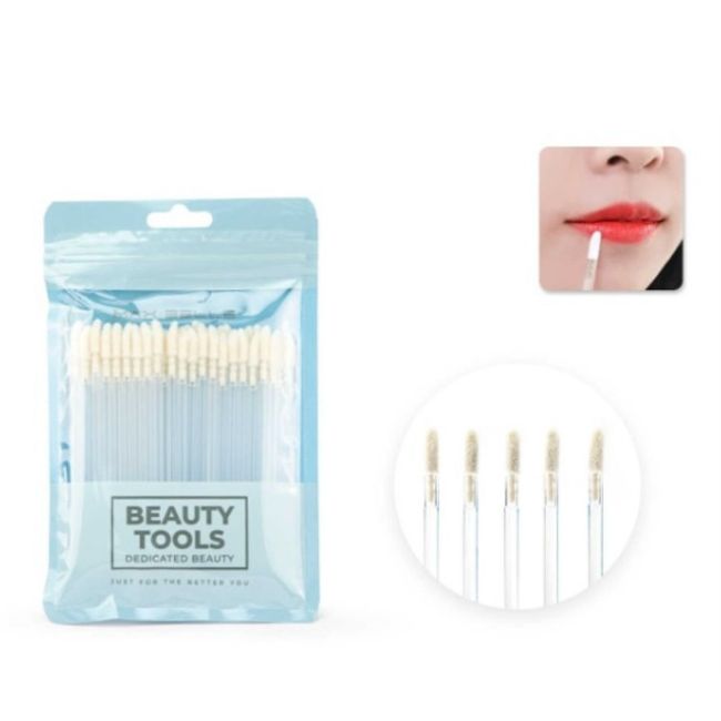 MAX BELLE - Set De Pinceles Desechables Para Labios