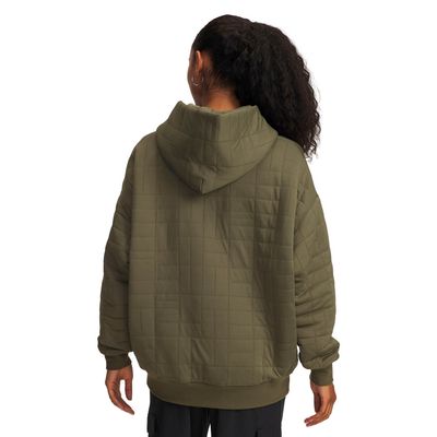 Imagen 2 del producto Polerón Lifestyle mujer Unstoppable Fleece verde