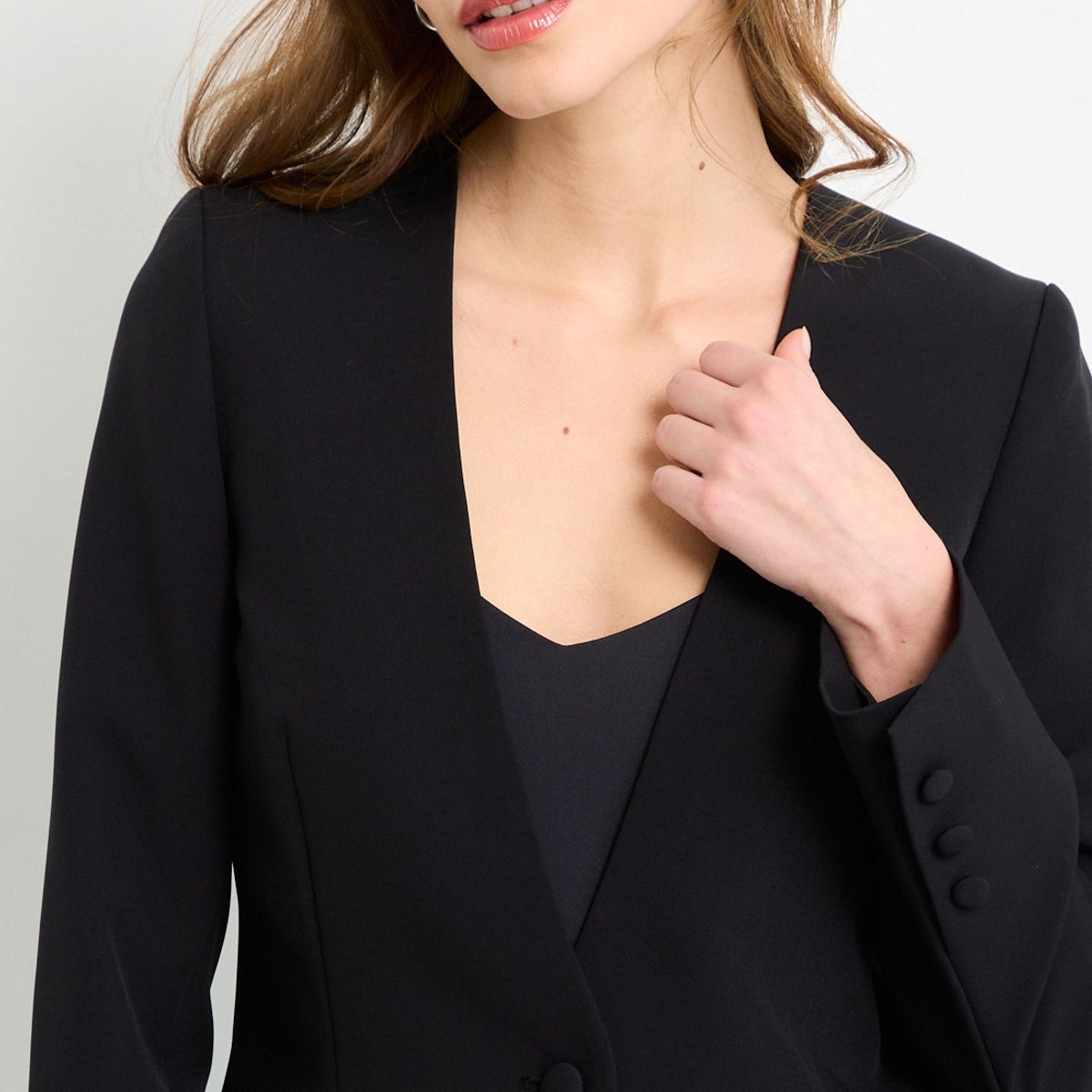 IO - Blazer Mujer Negro IO