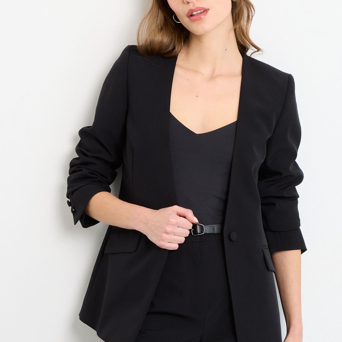 IO - Blazer Mujer Negro IO