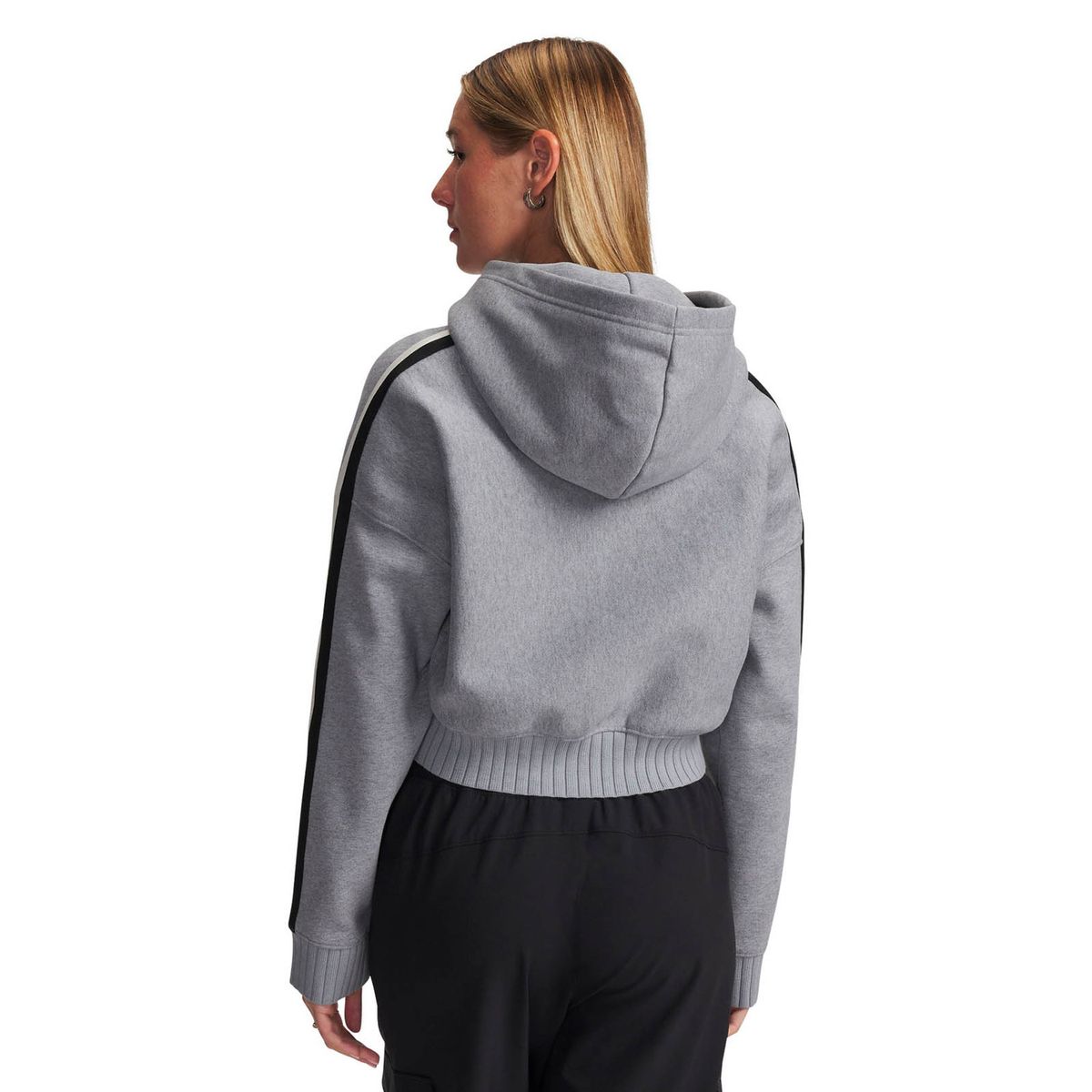 UNDER ARMOUR - Poleron Lifestyle Mujer Icon Heavyweight Fleece Gris UNDER ARMOUR