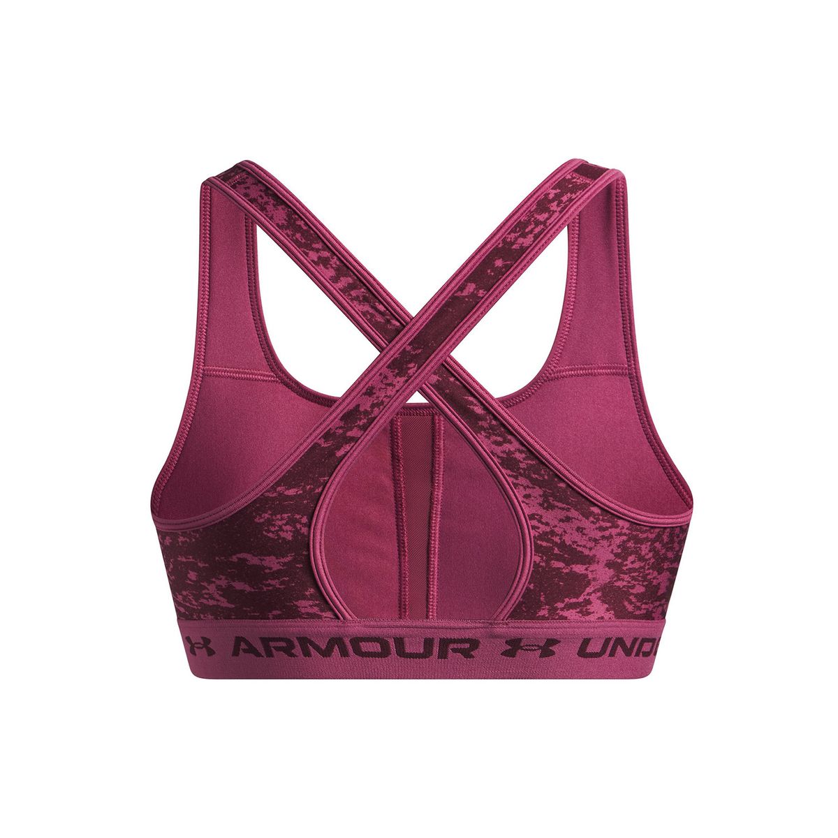 UNDER ARMOUR - Peto Training para Mujer Crossback mid Rojo UNDER ARMOUR