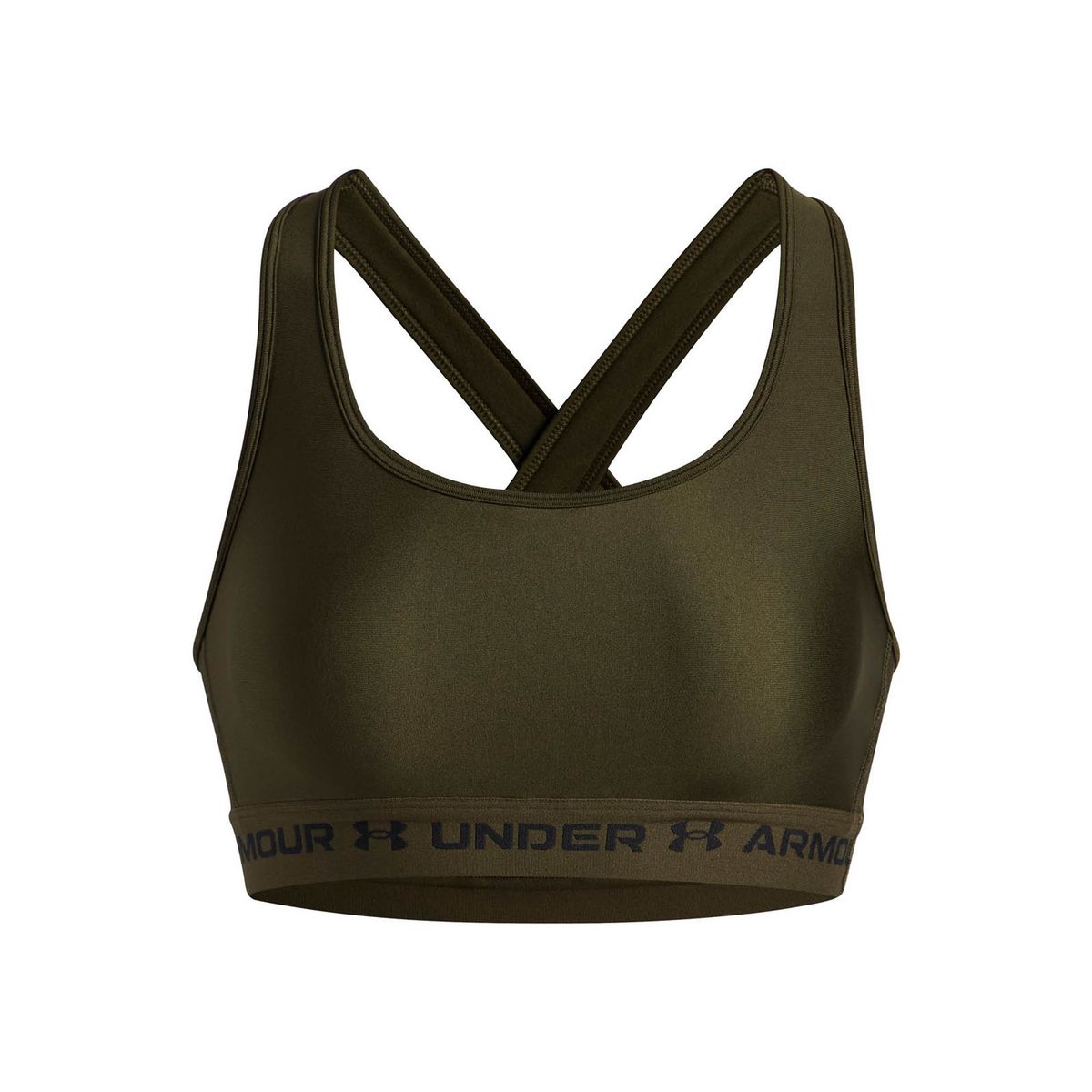 UNDER ARMOUR - Peto Training para Mujer Crossback mid Verde UNDER ARMOUR