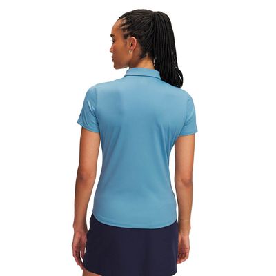 Imagen 2 del producto Polera Manga Corta de Golf para mujer Playoff azul
