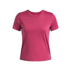 UNDER ARMOUR - Polera Manga Corta Running para Mujer Launch Rojo