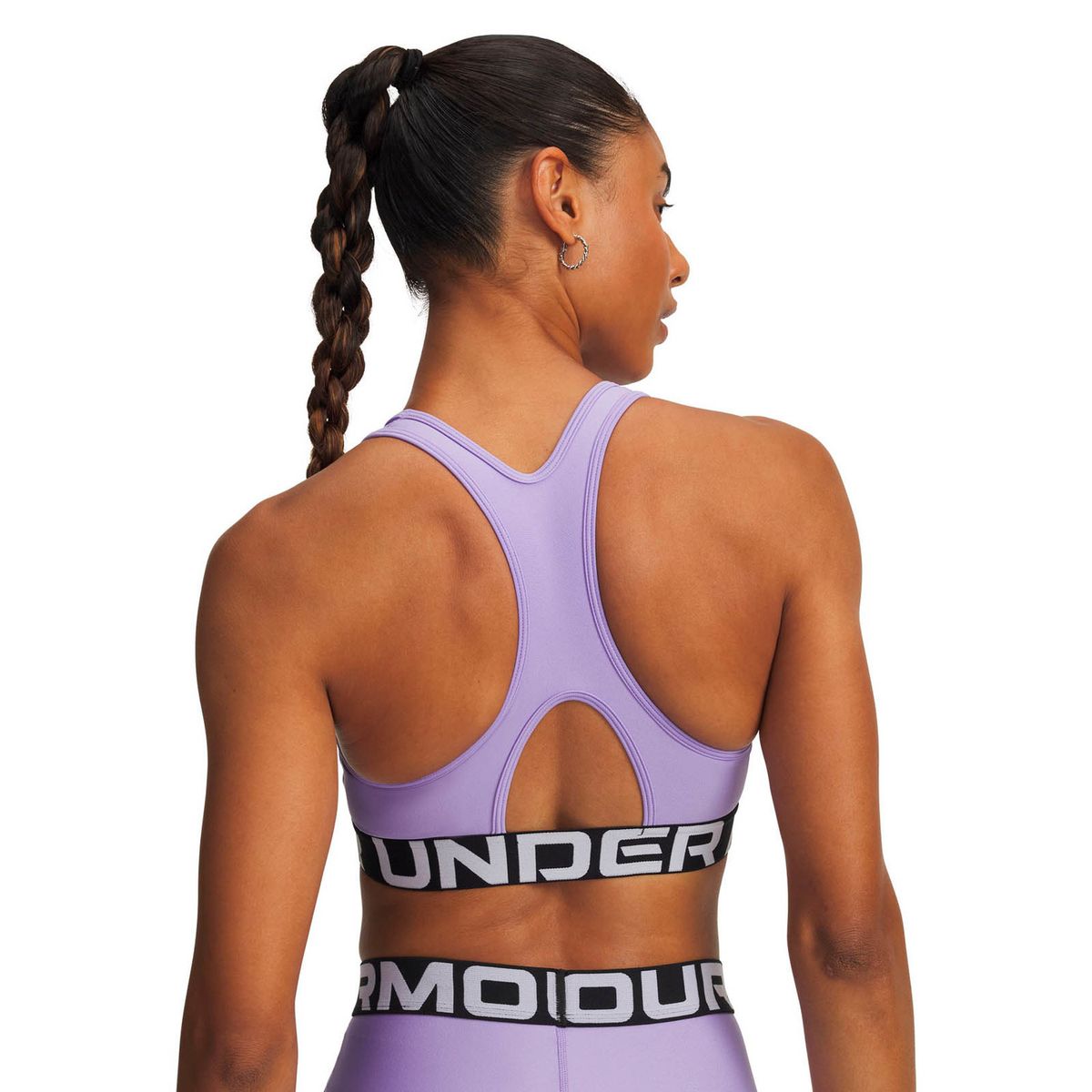 UNDER ARMOUR - Peto Training mujer HeatGear Armour Branded morado UNDER ARMOUR