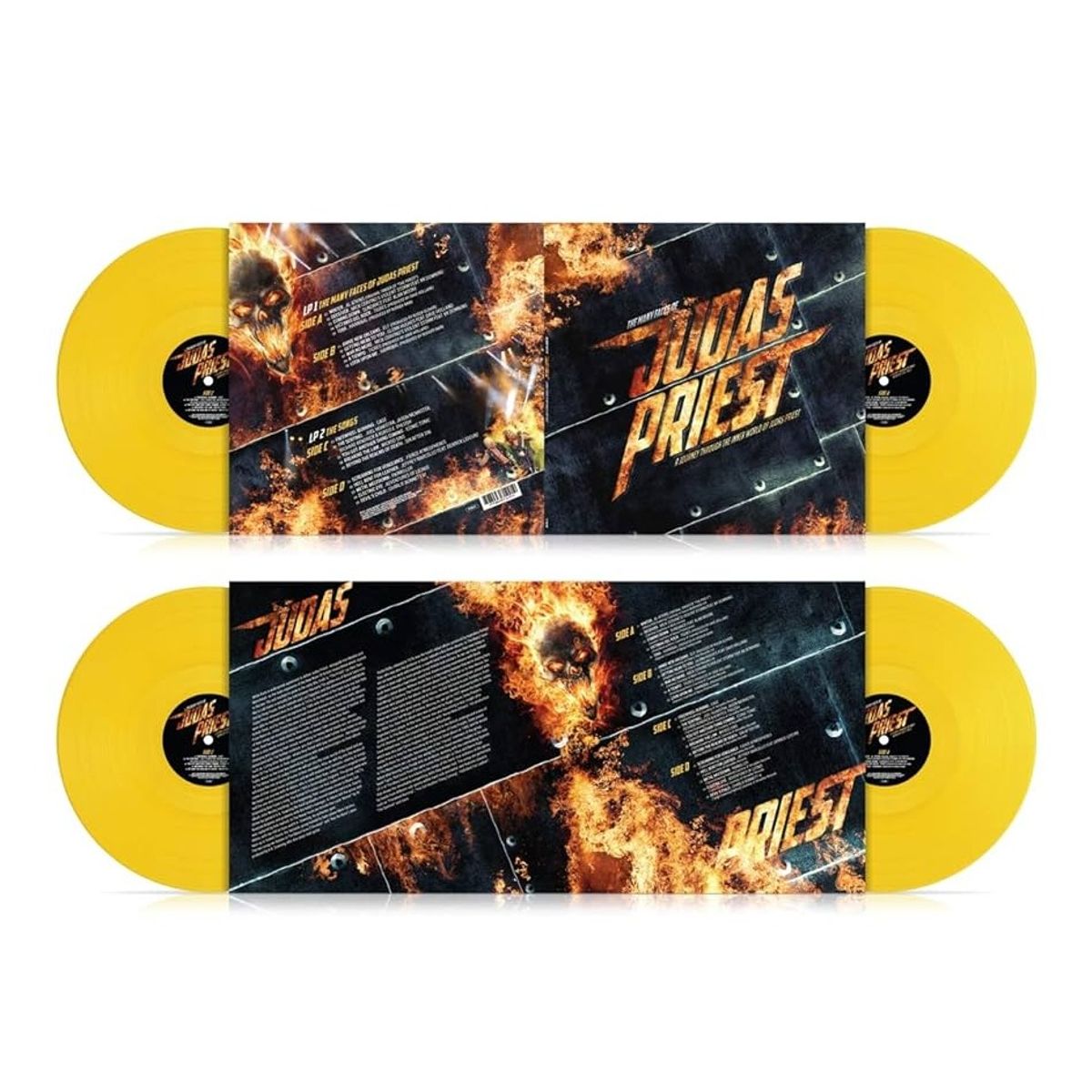 GRUPO LASER DISC - Vinilo Varios Artistas The Many Faces of Judas Priest 2LP