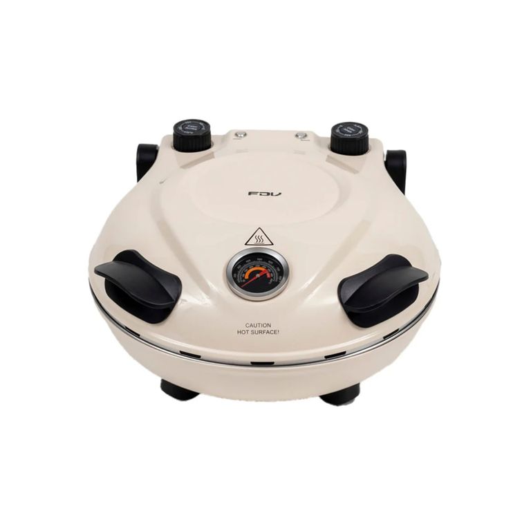 FDV Horno Pizza Control Dual de Temperatura Nápoles Crema