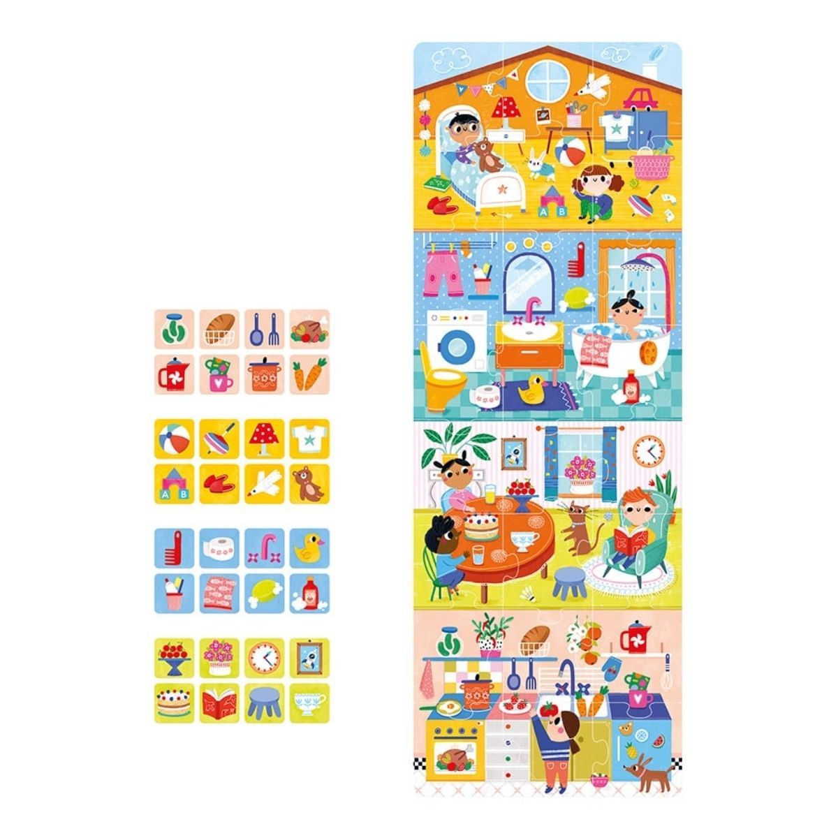EDITORIAL CONTRAPUNTO - Puzzle + Home (24 piezas) 2+