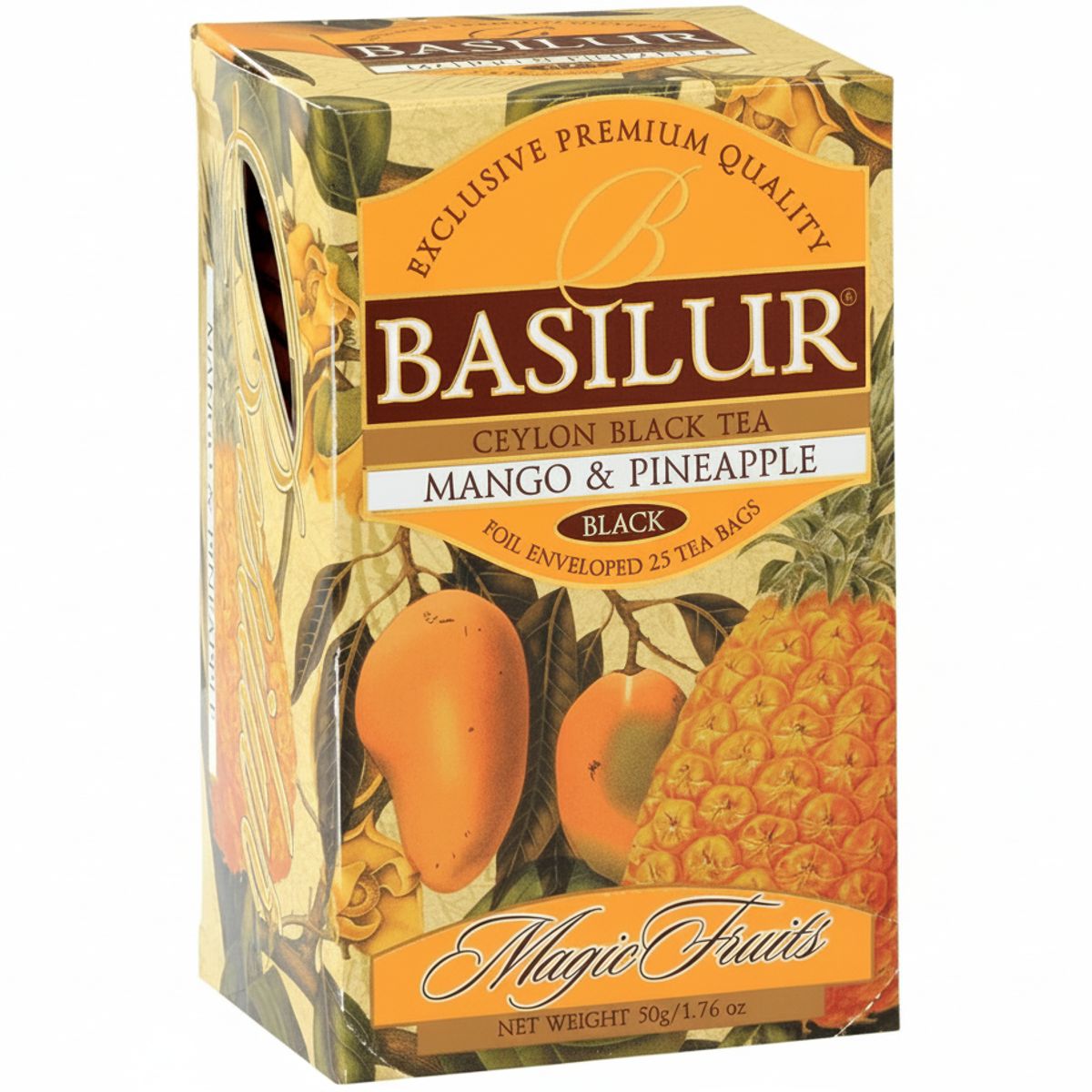 BASILUR - Ceylon Black Tea MANGO & PINEAPPLE - Basilur