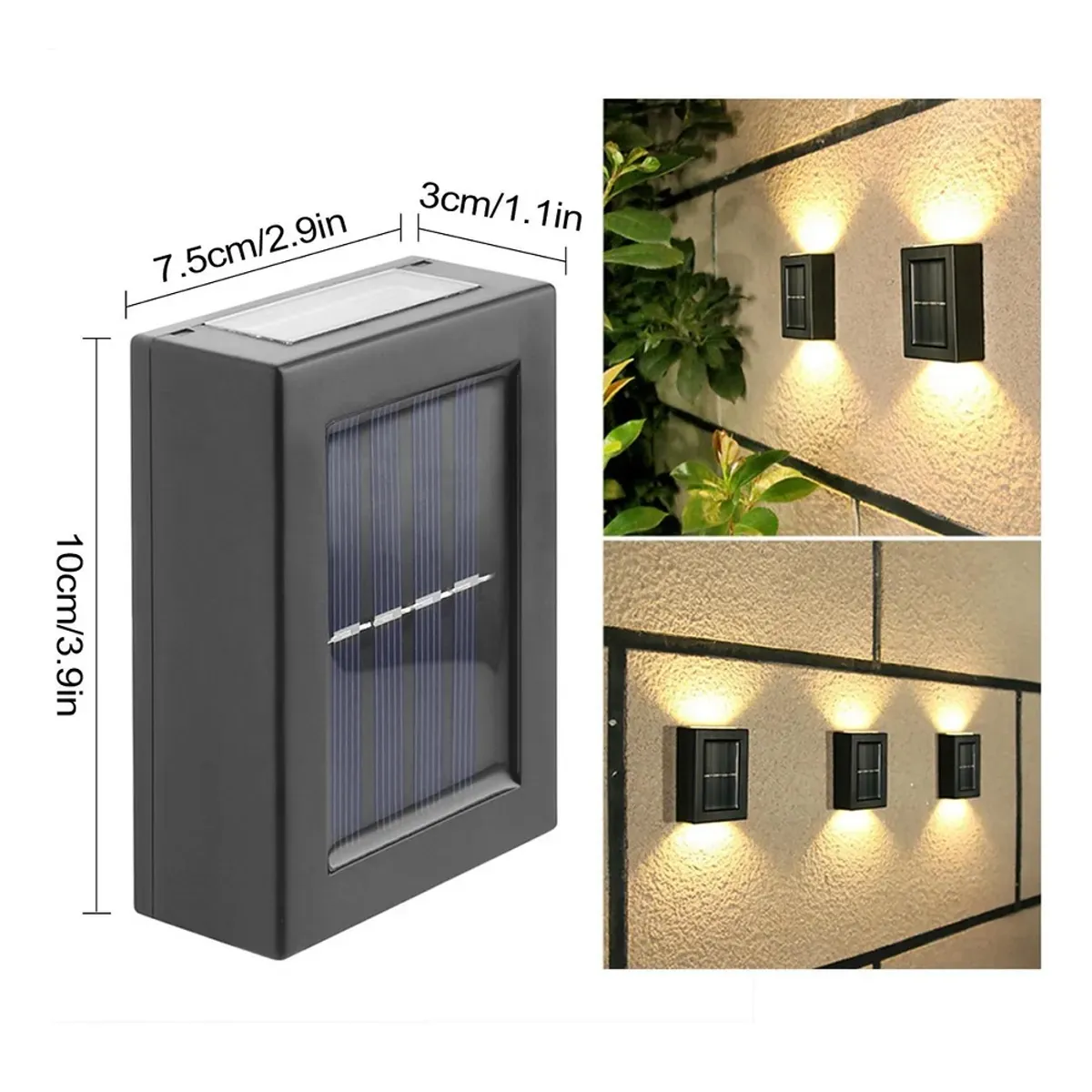 MEGABRIGHT - Foco Solar LED a Muro Megabright DIRIND 4000?K