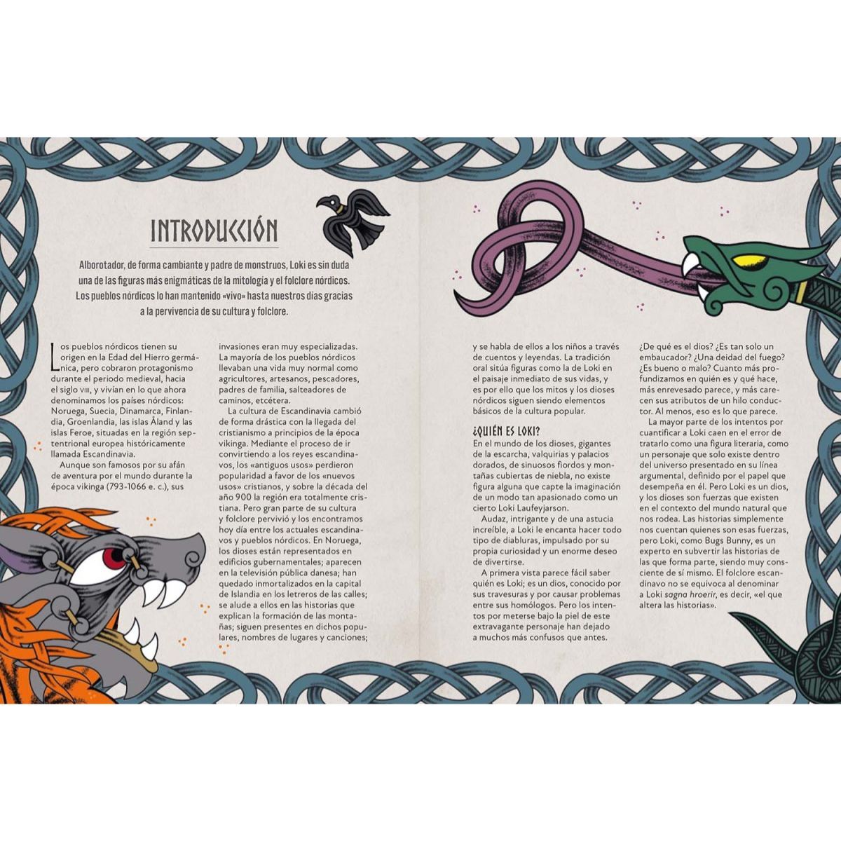 EDITORIAL CONTRAPUNTO - Loki - guia ilustrada de la mitologia nordica