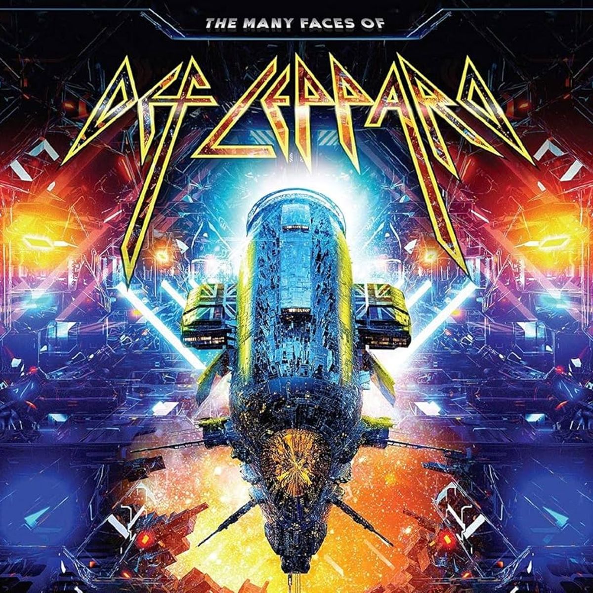 GRUPO LASER DISC - Vinilo Varios Artistas The Many Faces Of Def Leppard 2LP