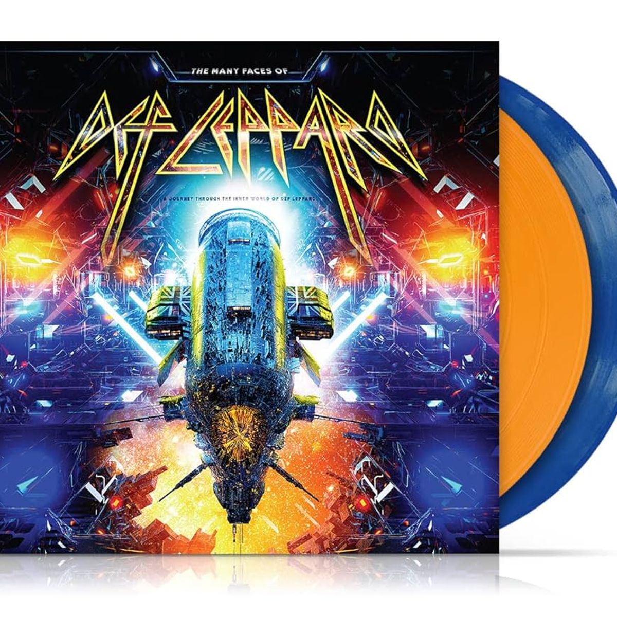 GRUPO LASER DISC - Vinilo Varios Artistas The Many Faces Of Def Leppard 2LP