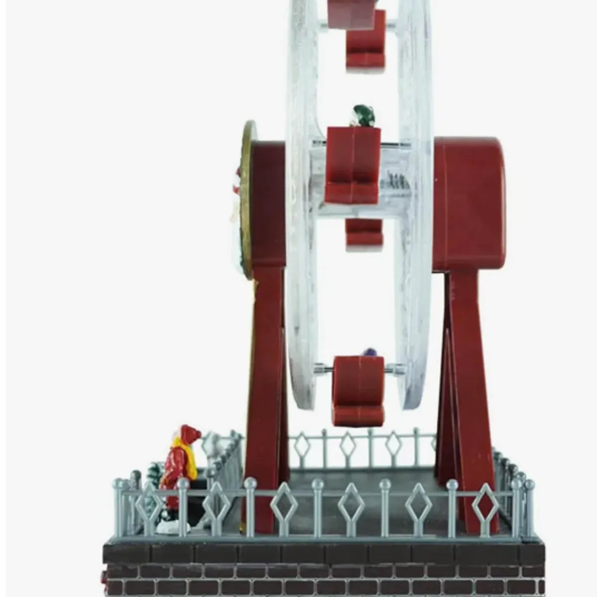 CHINA - Rueda Giratoria Navideña Musical Con Luces