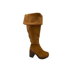 HERIEL - Bota Camel Taco Mujer