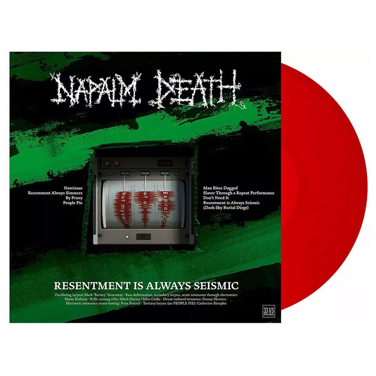 GENERICO - Napalm Death -Resentment Is Always Seismic- A Final Throw Of Throes Ed Limitada- Vinilo Rojo