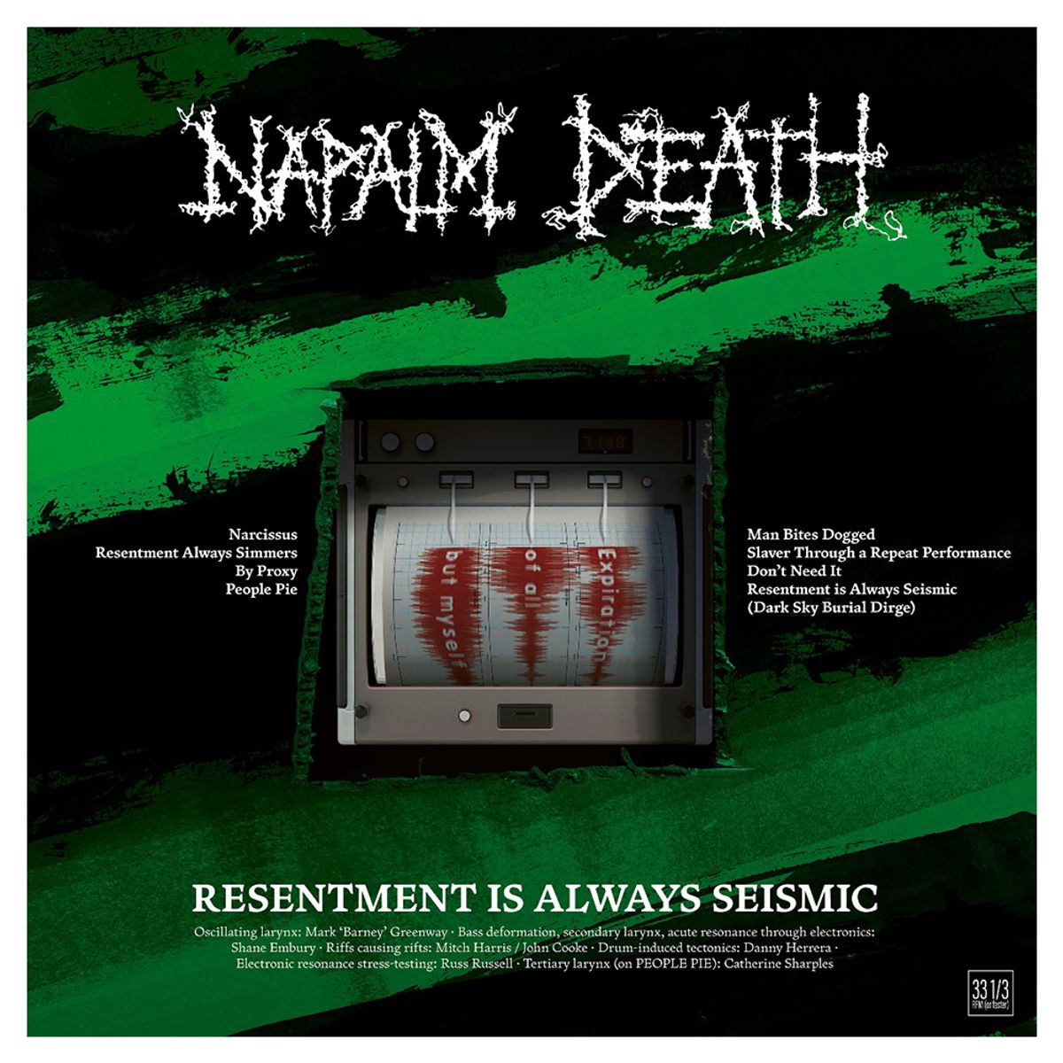 GENERICO - Napalm Death -Resentment Is Always Seismic- A Final Throw Of Throes Ed Limitada- Vinilo Rojo
