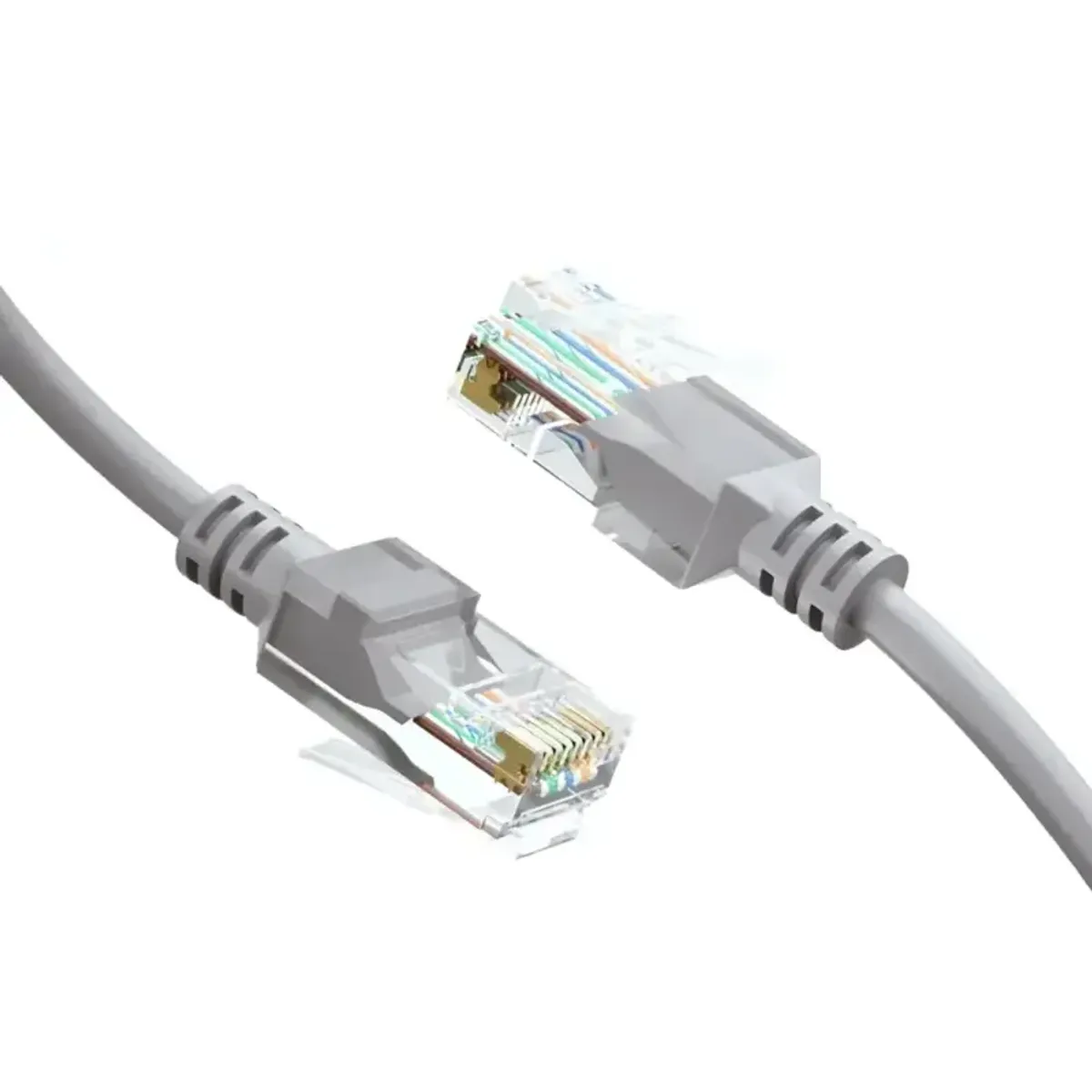 ULINK - Cable de Red Patch Cord Cat6 15Mts CCA RJ-45 100 Ohm Gris