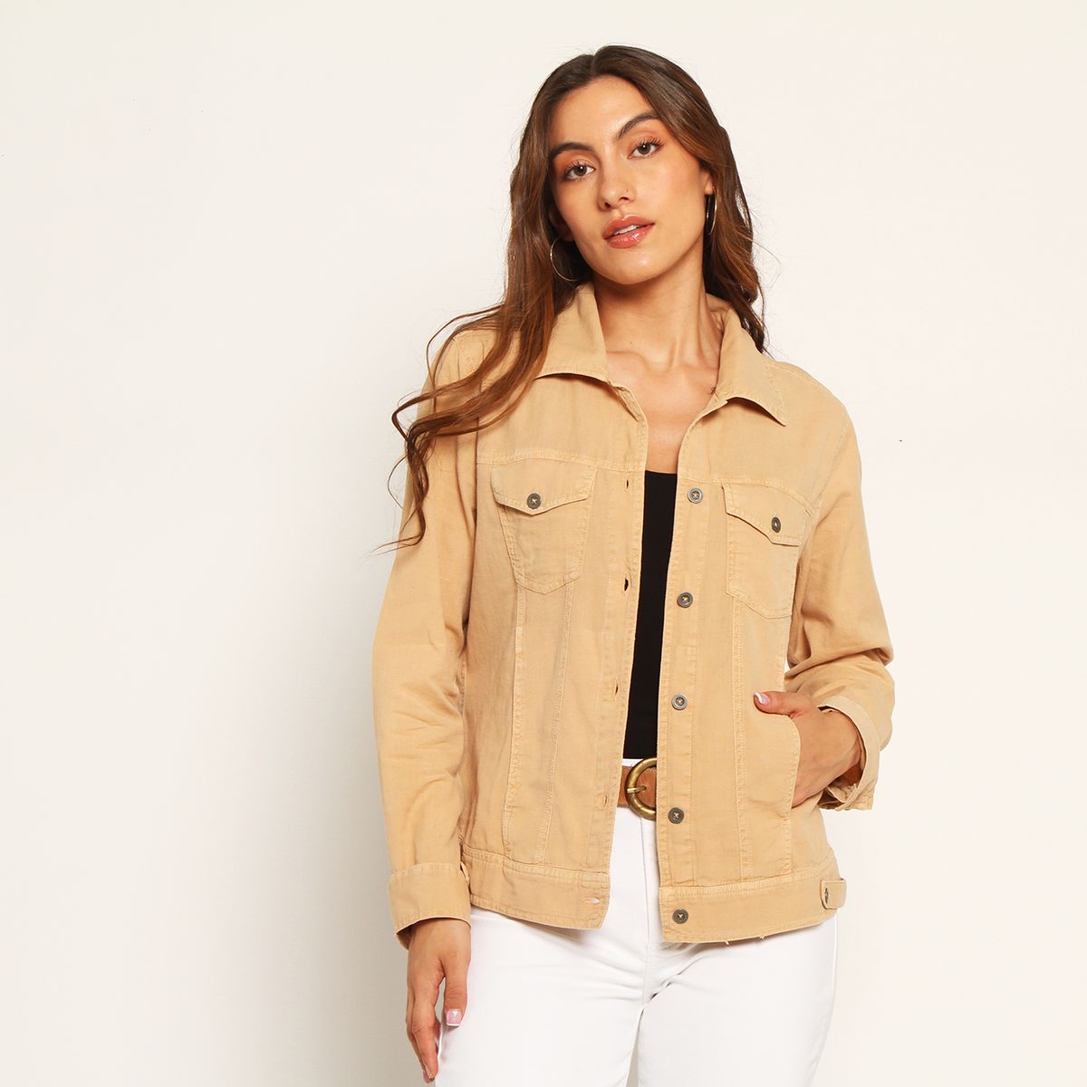 WADOS - CHAQUETA MANGA LARGA LINO