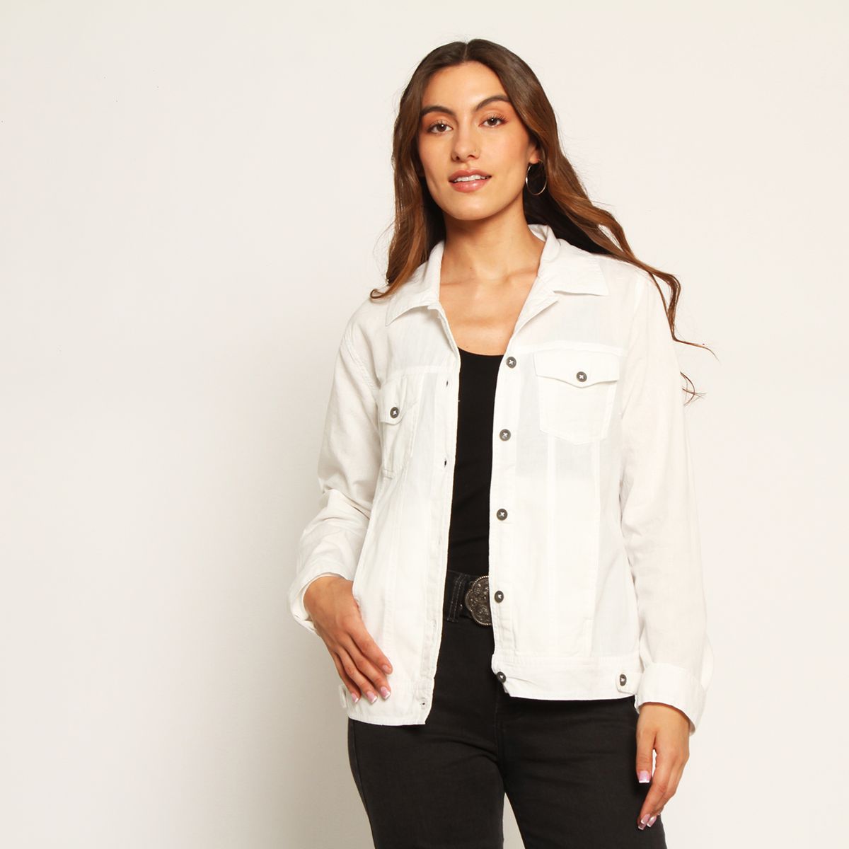 WADOS - CHAQUETA MANGA LARGA LINO