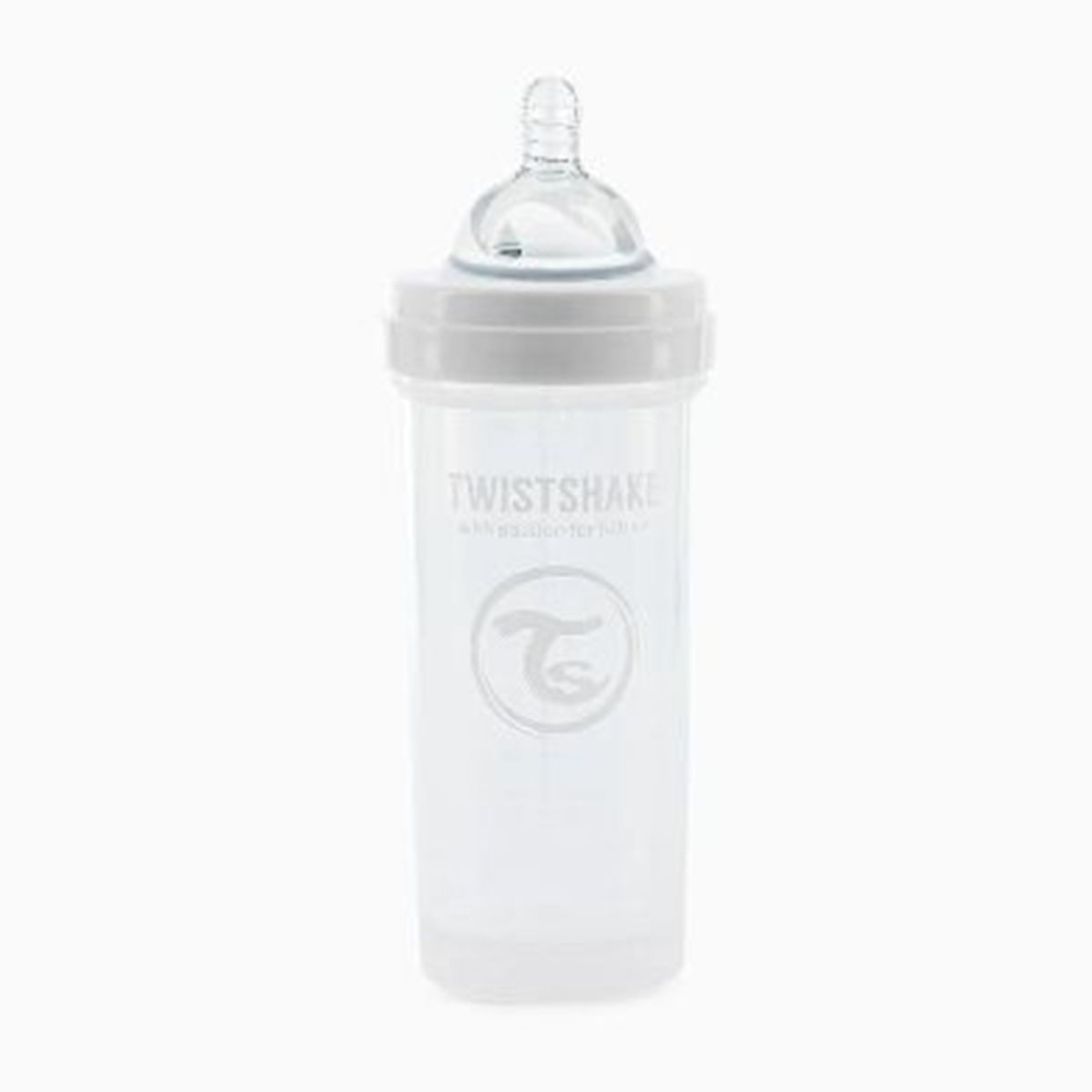 TWISTSHAKE - Mamadera Twistshake Anti-cólico 260ml Blanco