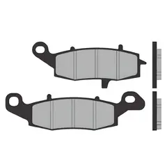 GENERICO - Pastilla de Freno Italiana Der V-Strom 650 Sinterizado