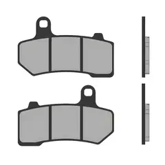GENERICO - Pastilla de Freno Italiana Delan-Tra HD V-Rod Sinterizada