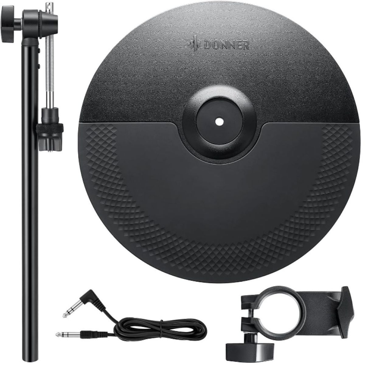 GENERICO - Juego De Platillo Mute Con Soporte Donner DED-200CY