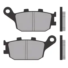 GENERICO - Pastilla de Freno Italiana Trasera Suzuki V-Strom 250 Orgánica