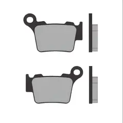 GENERICO - Pastilla de Freno Italiana Delan-Tras KTM EXC 450 Orgánica