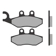 GENERICO - Pastilla de Freno Italiana Delan-Tras Gilera Nexus 250 Orgánica