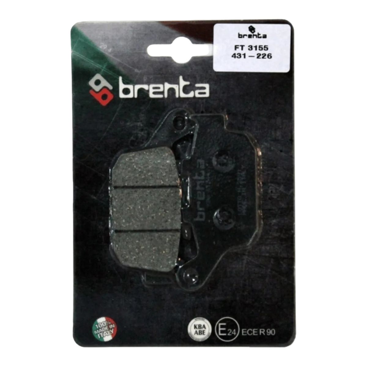 GENERICO - Pastilla de Freno Italiana Trasera Honda Nc 750 Orgánica