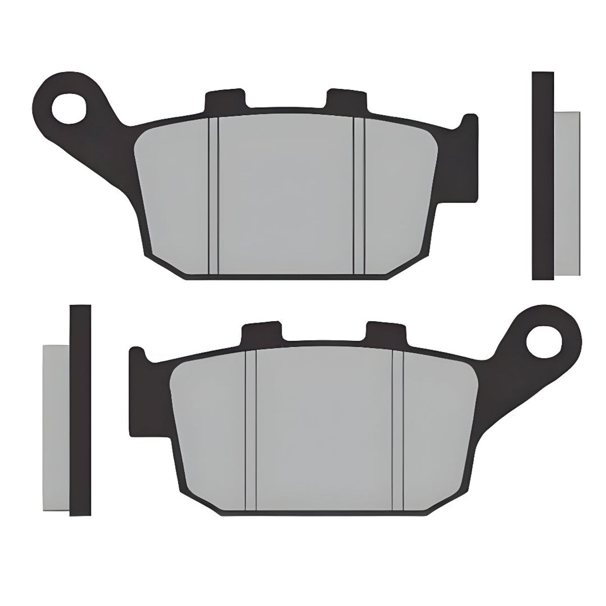 GENERICO - Pastilla de Freno Italiana Trasera Honda Nc 750 Orgánica