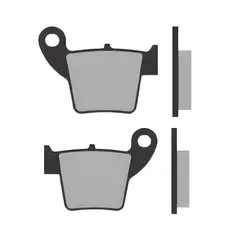 GENERICO - Pastilla de Freno Italiana Trasera Orgánica