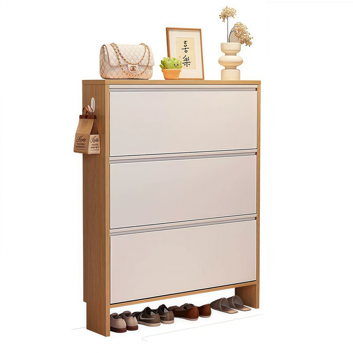 IDEEHOUSE - apatero Organizador Mueble  3 Niveles Marrón Agregar a favoritos