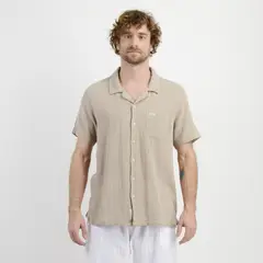 O'NEILL - CAMISA MANGA CORTA TAME BEIGE OSCURO