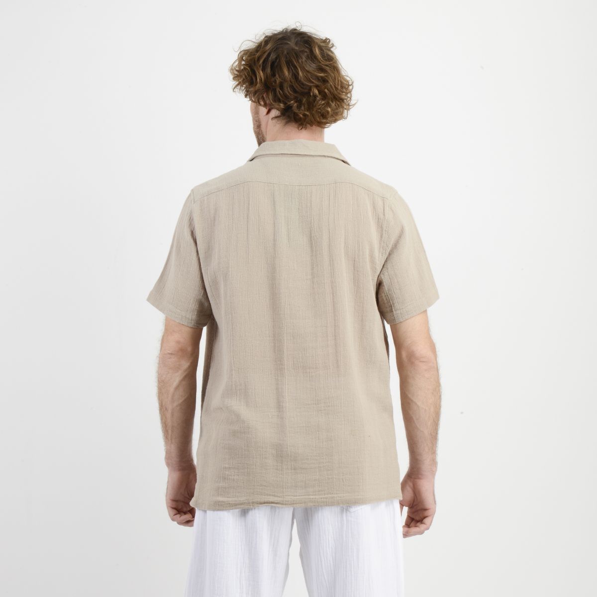 O'NEILL - CAMISA MANGA CORTA TAME BEIGE OSCURO