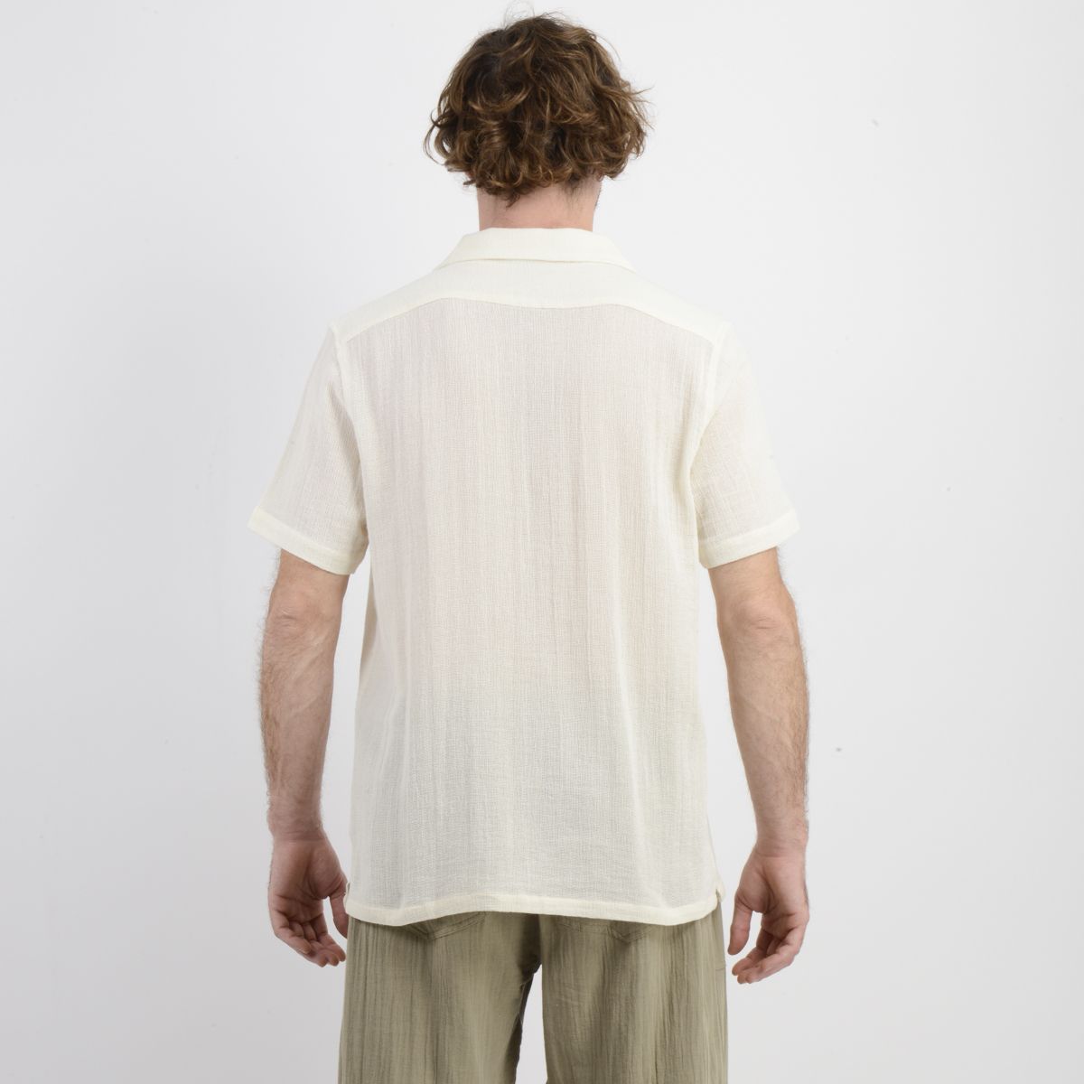 O'NEILL - CAMISA MANGA CORTA TAME BEIGE CLARO