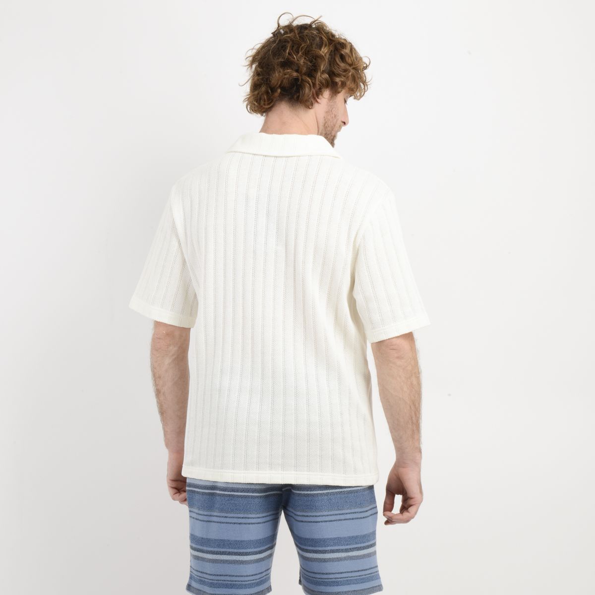 O'NEILL - POLERA TEJIDA MANGA CORTA BODHI BEIGE CLARO