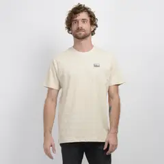 O'NEILL - POLERA MANGA CORTA SUPPLY BEIGE CLARO