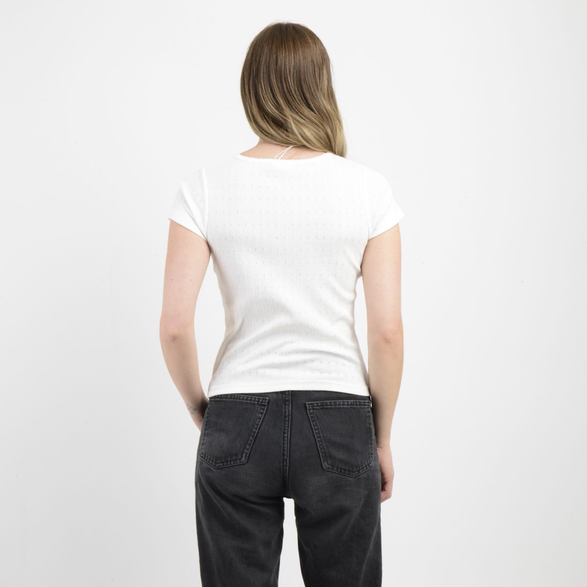 O'NEILL - POLERA MANGA CORTA JOEY II BEIGE CLARO