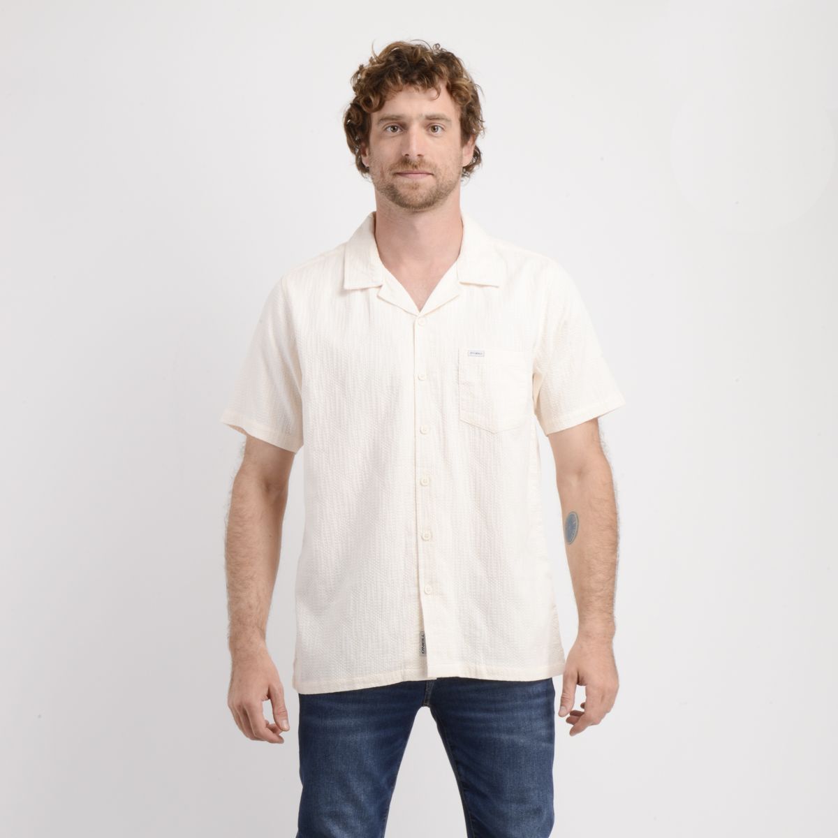O'NEILL - CAMISA MANGA CORTA POLLY BEIGE CLARO