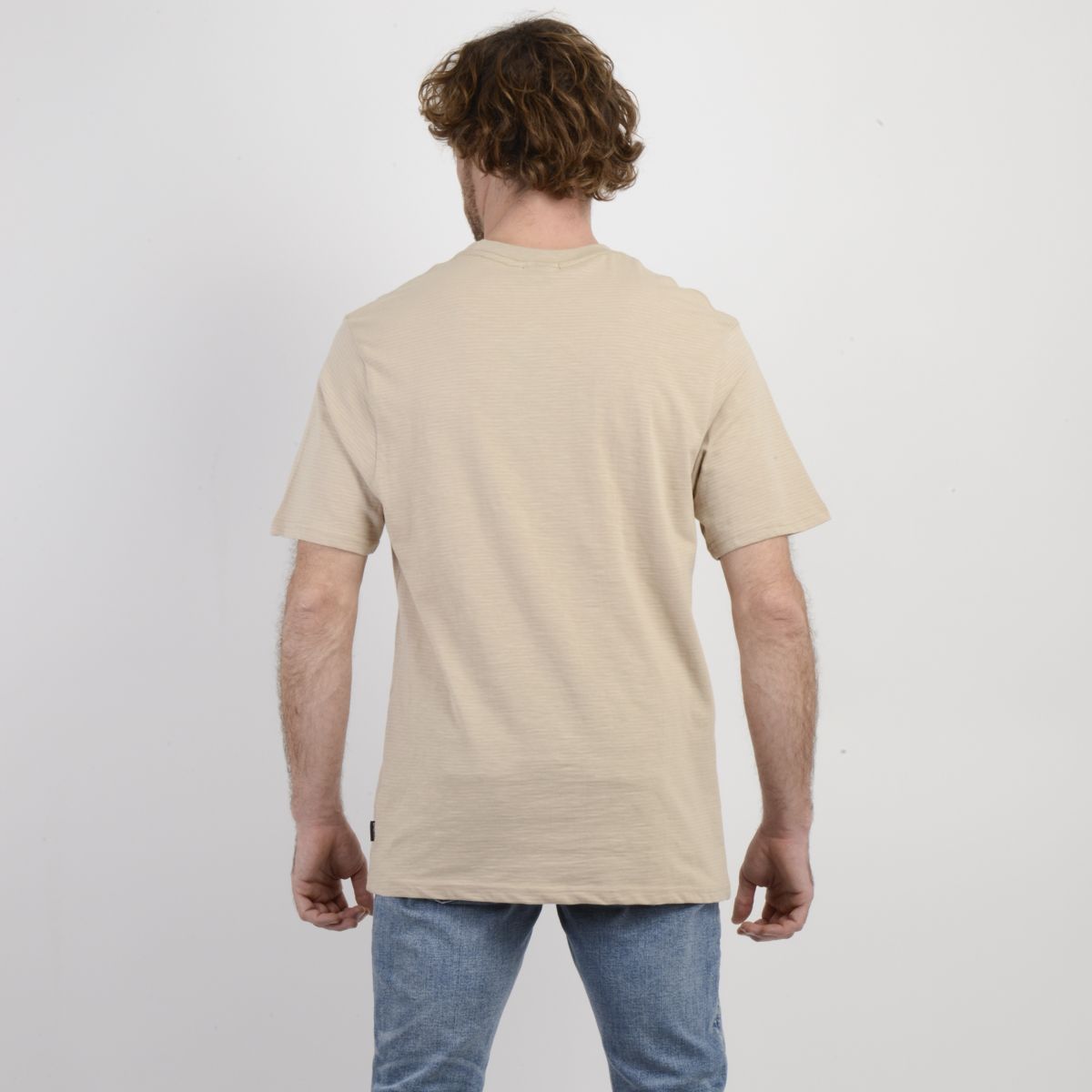 O'NEILL - POLERA MANGA CORTA PINNACLE BEIGE CLARO