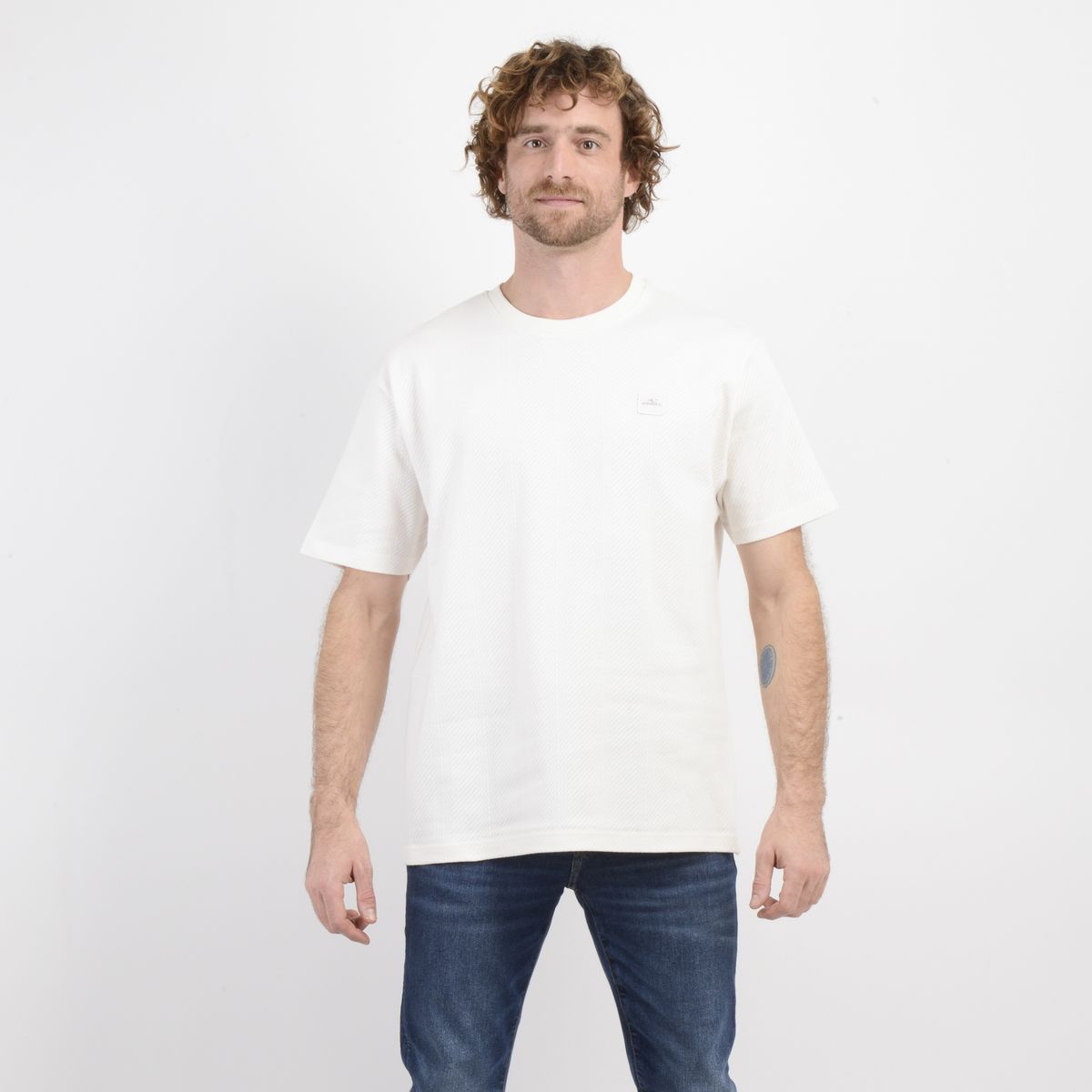O'NEILL - POLERA MANGA CORTA BEACHBREAK BEIGE CLARO